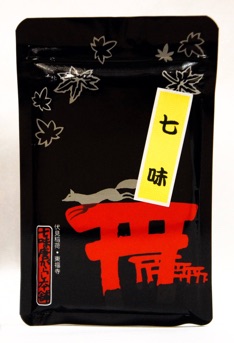 Shichimi Togarashi-Fushimi Inari Shrine designs on the package